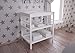 Polini Kids Baby Wickeltisch Wickelstation Wickelregal weiß, 3049-04