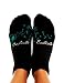Toe Talk INHALE EXHALE Non Slip Grip Sock for Pilates Yoga Barre Tai Chi Dance Meditation & Mindful Living Fine Knit Sock (1, Sock Set)