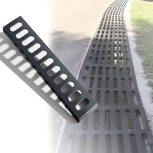 Grille de drainage en fonte contre les canalisations bouchées et débris extérieurs
