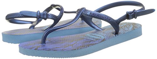 Image of Havaianas Women's Freedom Print Sandals, Lavander Blue