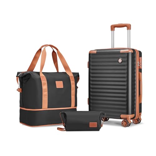 Joyway 3-Piece 20-Inch Carry-On Luggage Set