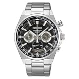 [セイコー] SEIKO クロノグラフ クオーツ CHRONOGRAPH QUARTZ 腕時計 メンズ SSB397P1 ブラックダイヤル シルバー [並行輸入品]