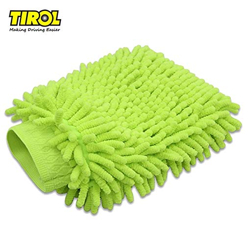 Fashion world Tirol T17241a Mitt Microfiber Chenille Car Wash Glove