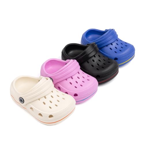 Image of Casazoe Toddler Garden Clogs Boys Girls Slip On Shoes Summer Outdoor Slides Sandals Baby Beach Pool Shoes