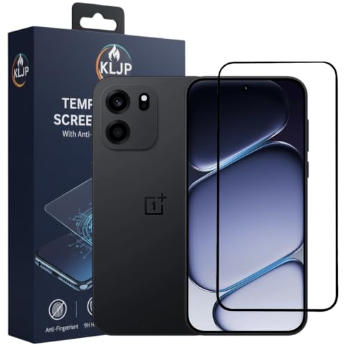 Image of Gorilla Tempered Glass For OnePlus Nord CE6 5G (Pack of 1) With Installation Kit | Edge to Edge Coverage | Black