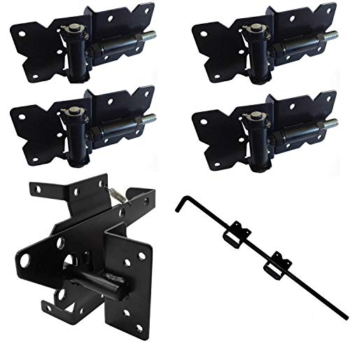 Self Closing Vinyl Fence Gate Hardware Kit