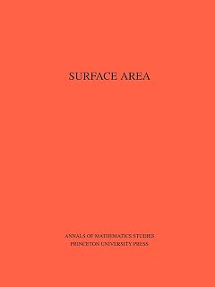 Surface Area (Annals of Mathematics Studies, 35)