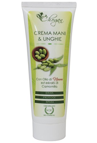 Crème mains et ongles Chogan fortifiante à l'huile de neem pour réparer les cuticules sèches