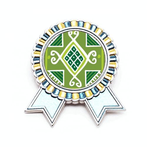 Broche Totems du Mexique ancienne civilisation bijou métal M