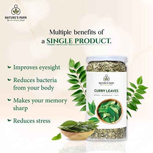 Image of Nature's Park Herb - Curry Leaves Dry Kadi Patta in Pet Jar (40gm)