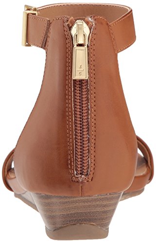 Kenneth Cole Reaction Women's Viber 2 Piece Wedge Sandal, Tan, 8 #TOP2