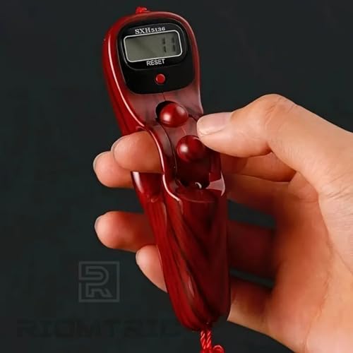 Image of 3PC Mantra Jaap Digital Tally Counting with Compass Machine Finger Unique Design & Naam Jap Portable Hand Finger Counting Machine Digital Finger Ring Chant Device (Pack of Combo 3PC)