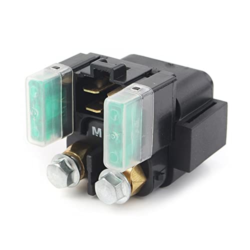 Relé eléctrico de solenoide de relé de arranque de motocicleta compatible con YZF R1 FZ1 FZ6R FZ8 FJR1300 XT600 XT660 VX600 V-MAX XVS1100 V-Star