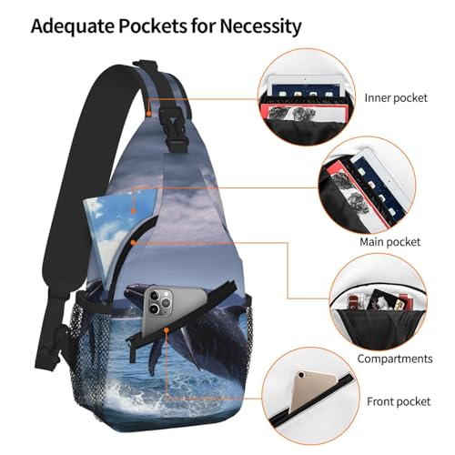 Sling Bag para mujeres y hombres mochila urbana cruzada miniatura 5