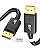 Silkland 80Gbps DisplayPort Cable 2.1 6.6FT, [VESA Certified, Secure Latch], [16K@60Hz, 8K@240Hz, 4K@480Hz 240Hz] Display Port Cord, DP80 HDR DSC1.2a for FreeSync G-Sync Gaming Monitor 5090 7900XTX