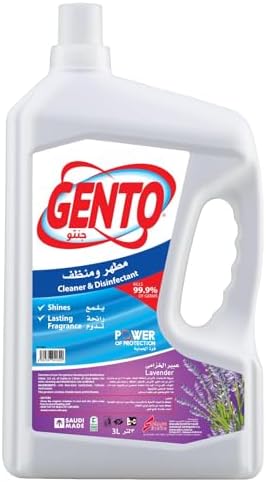 Gento Cleaners and Disinfectant Lavendar, 3 Liter — عرض 2