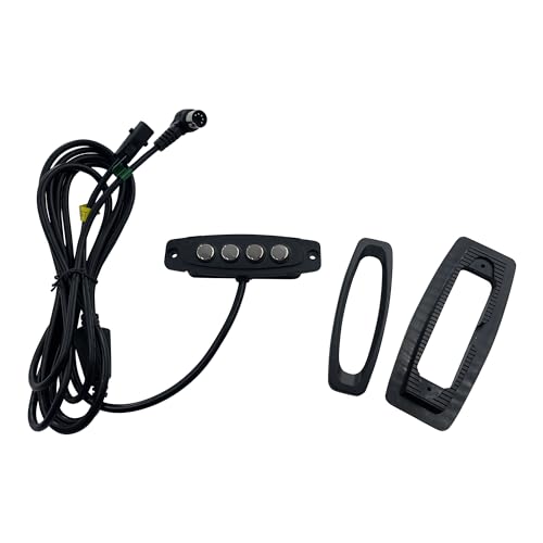 Controlador reclinável elétrico RMT modelo WPS4C10073 4 botões, 5 pinos machos, 2 pinos fêmeas, subs