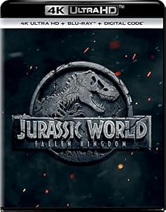 Jurassic World Fallen Kingdom - 4K Ultra HD + Blu-ray + Digital [4K UHD]