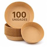 Forma Papel Air Fryer 100 Un Antiaderente Forro Descartável Antigordura