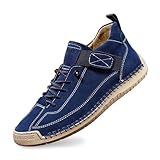 Genérico Zapatillas ortopédicas cómodas, Zapatos Unisex de Cuero Hechos a Mano, Botas Suaves y cómodas con Soporte