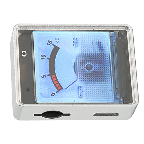 Medidor de Nível de Som, Display Profissional de 1,3 Polegadas Recarregável DC5V VU