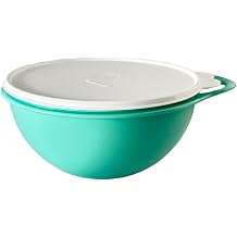 NewTupperware Thatsa Jr Bowl 12-Cups 2.75L in Mint Ice Cream Green with White Seal
