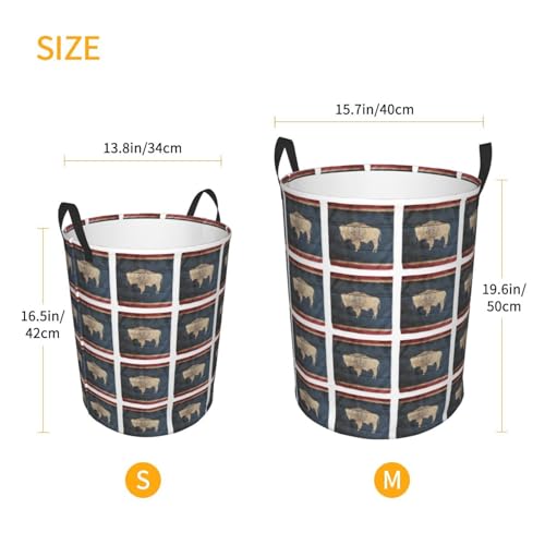 Panier à linge haut Wyoming pour solutionner le manque de rangement des grosses couvertures