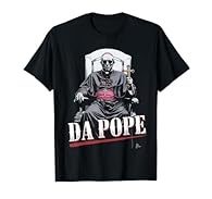 Da Pope Tshirt Chicago Pope Leo XIV Provost American USA Da Pope Tshirt Men Women Chicago Pope Leo XIV. For Christian from Chicago White Cassock Lightweight, Classic fit, Double-needle sleeve and bottom hem