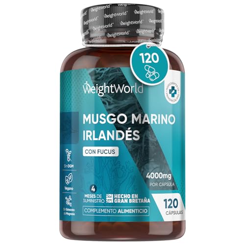 Musgo Marino Irlandés 4000 mg - 120 Cápsulas