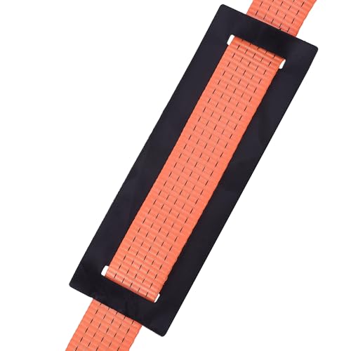 INTAKO Gummi Kantenschoner für Zurrgurte bis 50mm Breite - 290x100 mm - 4 Stück Gummi Kantenschutz - Gurtschoner Gummistreifen - Ladungssicherung Setzurrgurte - Kantenschutz Spanngurte LKW