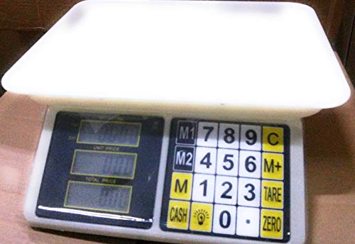 EISEN BALANZA BASCULA Peso Digital Doble Visor hasta 40KG Bandeja PLASTICA REBORDEADA (Blanco) EISEN BALANZA BASCULA Peso Digital Doble Visor hasta 40KG Bandeja PLASTICA REBORDEADA (Blanco)