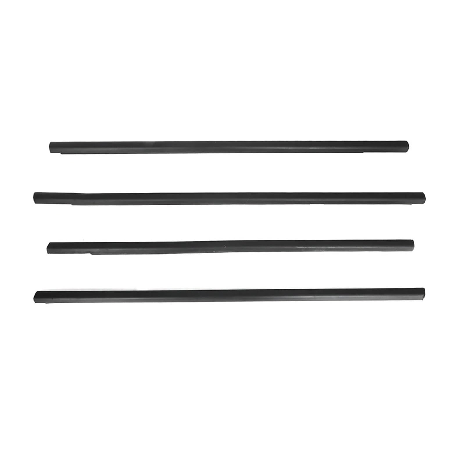 Watjcse 4Pcs Car Window Weatherstrip Compatible With Chevrolet Cruze 2009-2015 Window Moulding Trim Seal Belt Outside Window Glass Rubber