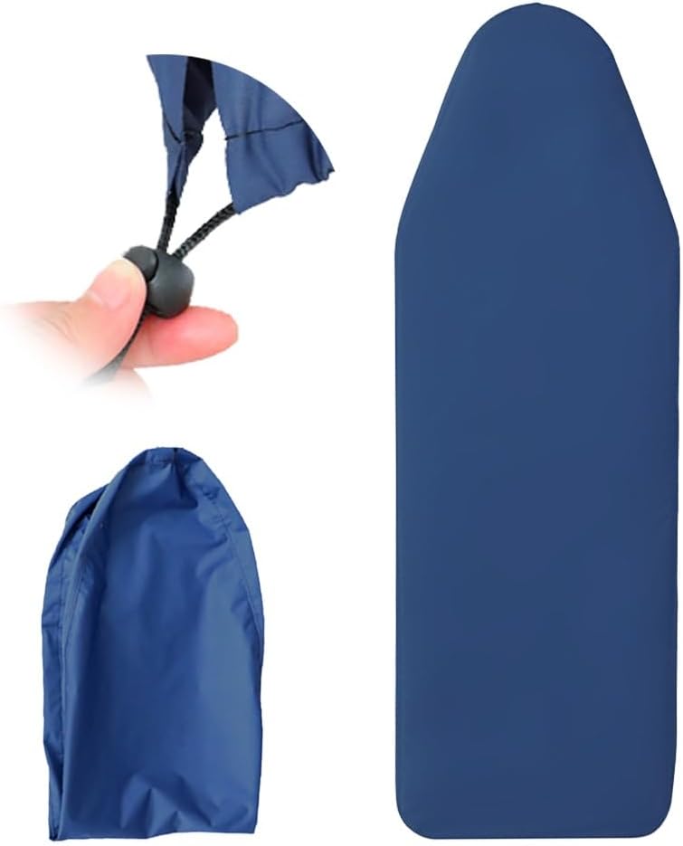 Thick Ironing Board Cover Iron Board Replacement Cover 36x12 39x13 43x13 48x15in Ironing Board Cover and Pad with Elastic Cord Standard Size(48x15in(120x40cm))