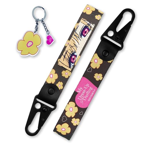 Otaku Lamps My Dress-Up Darling - Marin (Bikini) Keystrap and Keychain Bundle