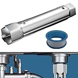 Construction : fabriqué à partir d'acier forgé, cet outil offre une excellente durabilité et résistance à l'usure, ce qui le rend pour une utilisation fréquente dans diverses applications de plomberie.