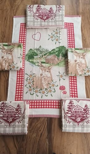 Pago Poco NOVITA!!!! Strofinacci in Spugna di COTONE 100% Fantasia SHABBY pezzi 6 mis.50x70cm.CON PASSANTE FACILE da APPENDERE !!!!