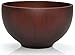 Produktbild Traditionelle japanische Reisschale bzw. Suppenschale aus Kastanienholz - 12 cm - für Reis, Suppen, Desserts, Knabbereien (Schwarzbraun)