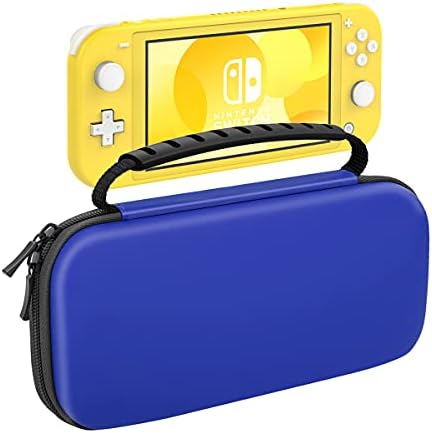 （07:30時点） Switch Lite ケース ATiC ニンテンドー スイッチライト キャリングケース 収納バッグ EVA素材 耐衝撃 全面保護 軽量 Switch Liteコンソール/付属品 /10枚ゲームカード収納 持ち運び便利 ブルー