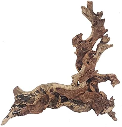 Hamiledyi Aquarium Driftwood,Aquarium Ornament Natural Wood Branch Trunk Stump for Fish Tank Decoration Reptiles(L: 7" to 11")