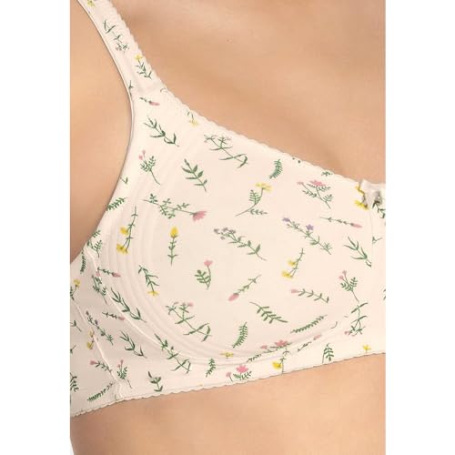 Image of Amante Purple Women Solid Non Padded Wirefree Super Support Bra