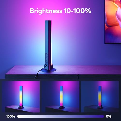 Image of MIHEAL LED Light Bar RGB Lamp,Smart Lighting Tower Starter Kit with Remote for PC, TV, Gaming Room and Computer Case