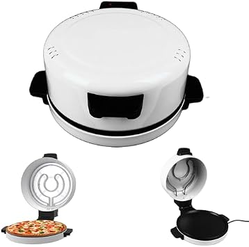 Electric Pizza Oven Indoor and Outdoor, 2000W Countertop Portable Fast Baking Pizza Maker Oven for Pizza, Steak, Arabic Bread, etc. US Plug 110V