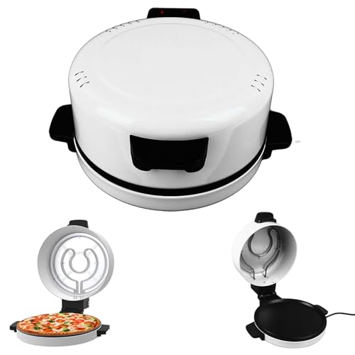 Consejos para Comprar Hornos individuales para pizza para comprar online. 43 Horno de Pizza Eléctrico para Interiores y Exteriores, Horno de Horneado Rápido Portátil de Encimera de 2000 W para Pizza, Bistec, Pan árabe, etc. (Enchufe de EE. UU. 110v)