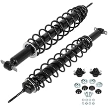 Rear Strut Shock Assembly w/Coil Spring Fit for Buick for Park Avenue 1997-2005 for Buick for Lucerne 2006-2011 for Buick for Riviera 1995-1999 for Buick for LeSabre 2000-2005, Replace NO 90007C