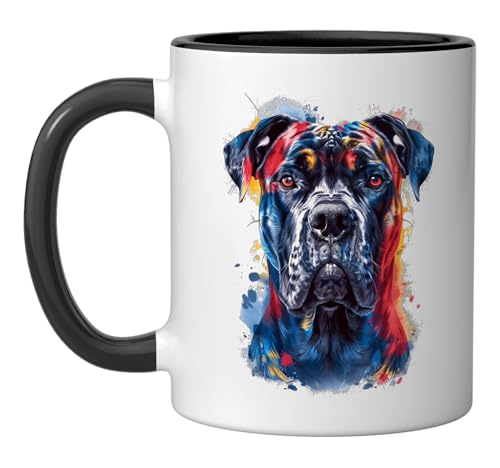 Taza de cerámica para amantes de cane corso miniatura 1