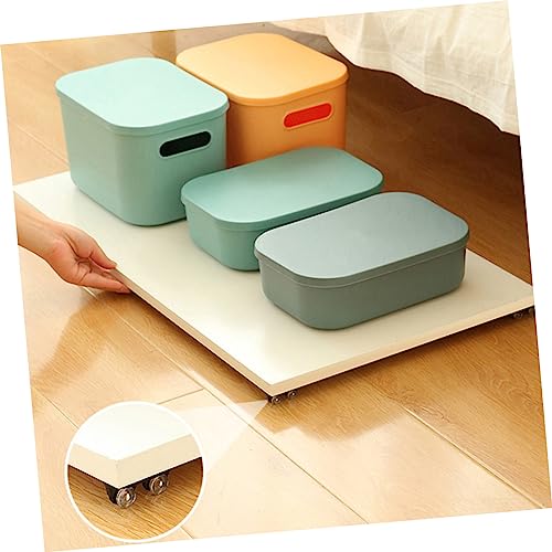 HONMEET 8 Pçs Acessórios De Polia De Carrinho Rodas De Rodízio De Eletrodomésticos Rodas De Eletrodo