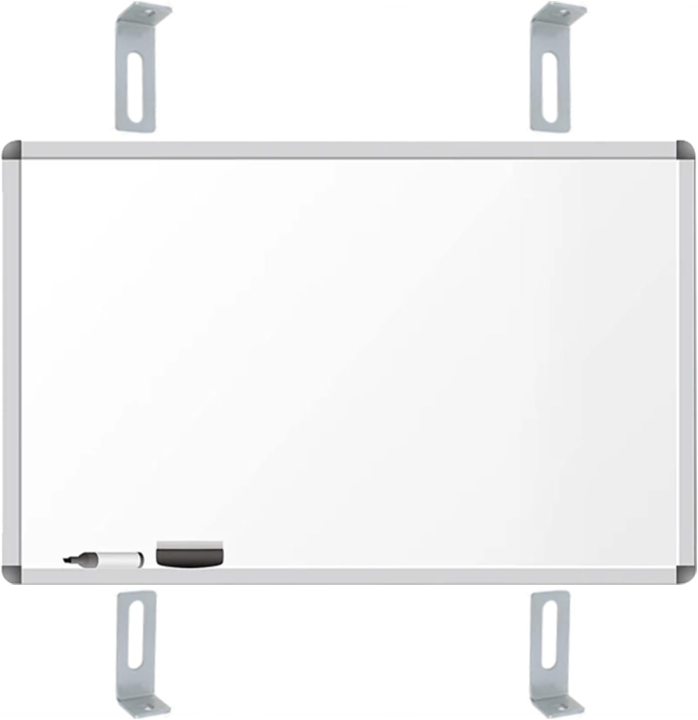 10PCS Whiteboard Hanging Kit M4 with Threaded Mounting Bracket and Screws for Hanging Whiteboards On The Wall and School Office Supplies image 5