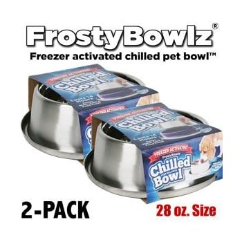 chilled cat food bowl