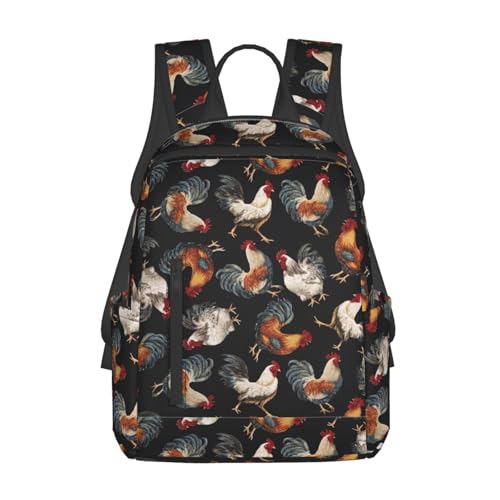 Sac à dos coq français léger et stylé pour vos voyages et le shopping