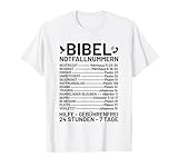 Christliche Bibelverse Taufe Christ Jesus Tshirt